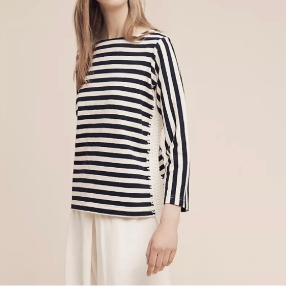Anthropologie Striped Top